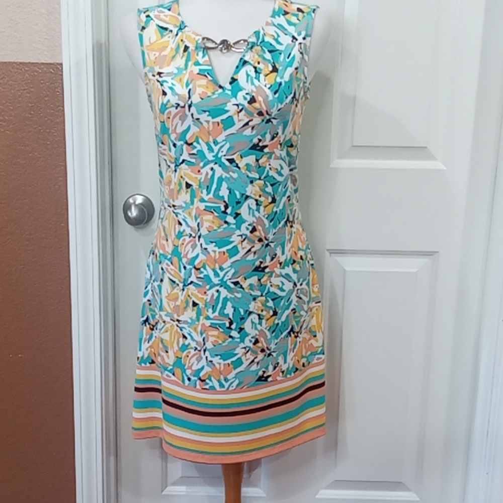 Haani Multi color Sleeveless Dress